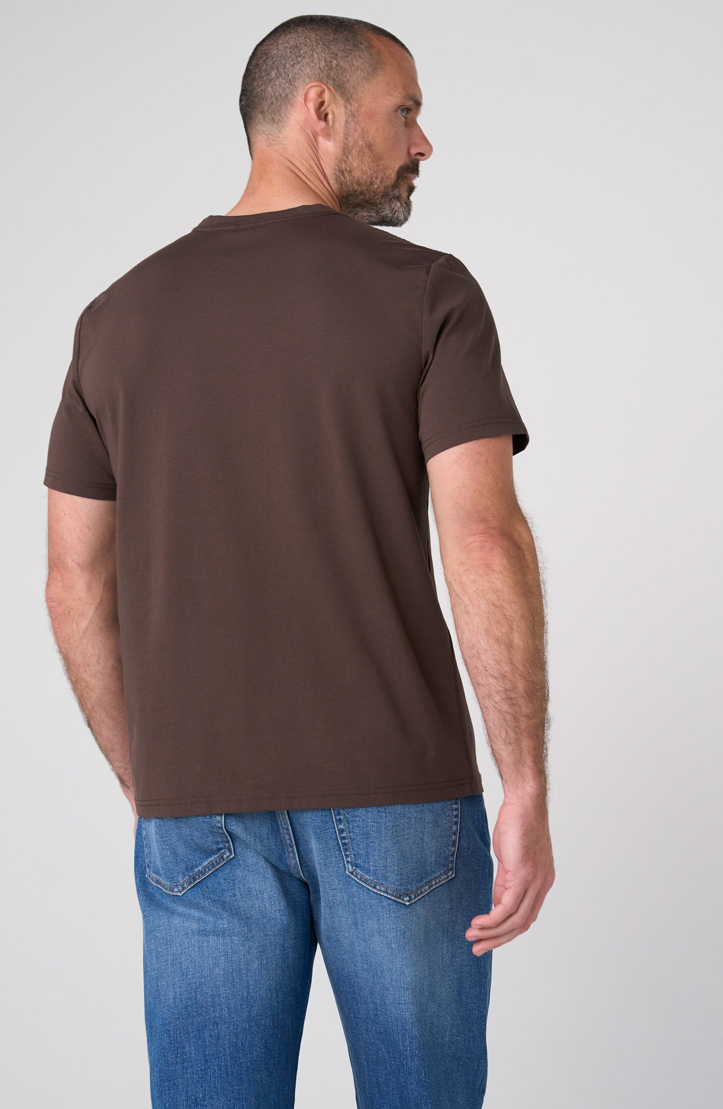 Liverpool Los Angeles | Short Sleeve Crew Neck Tee | Brown