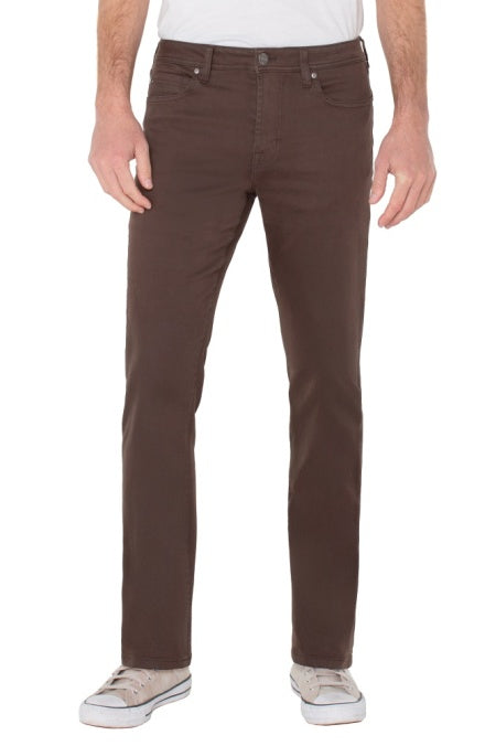 Liverpool Los Angeles | Kingston Modern Straight Leg | Chocolate Brown