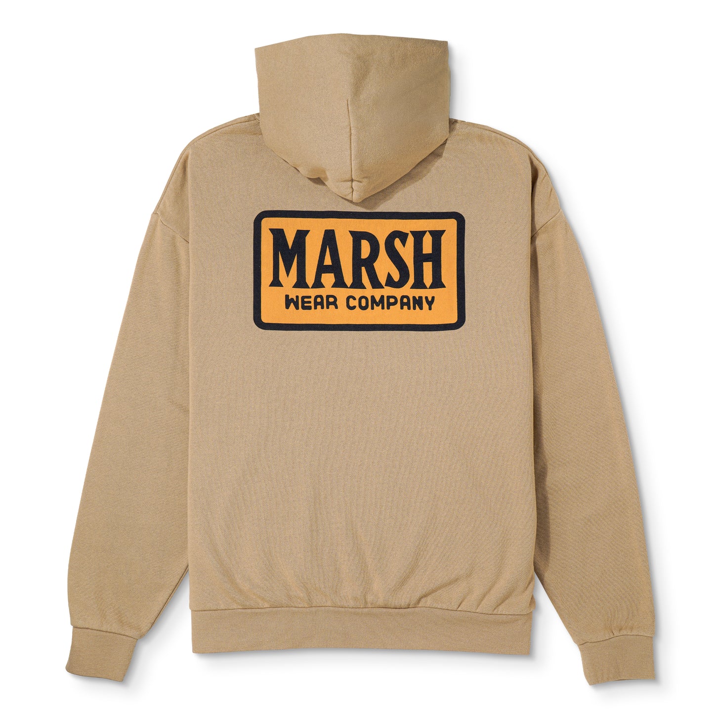 Marsh Badge Hoodie - Sandstone