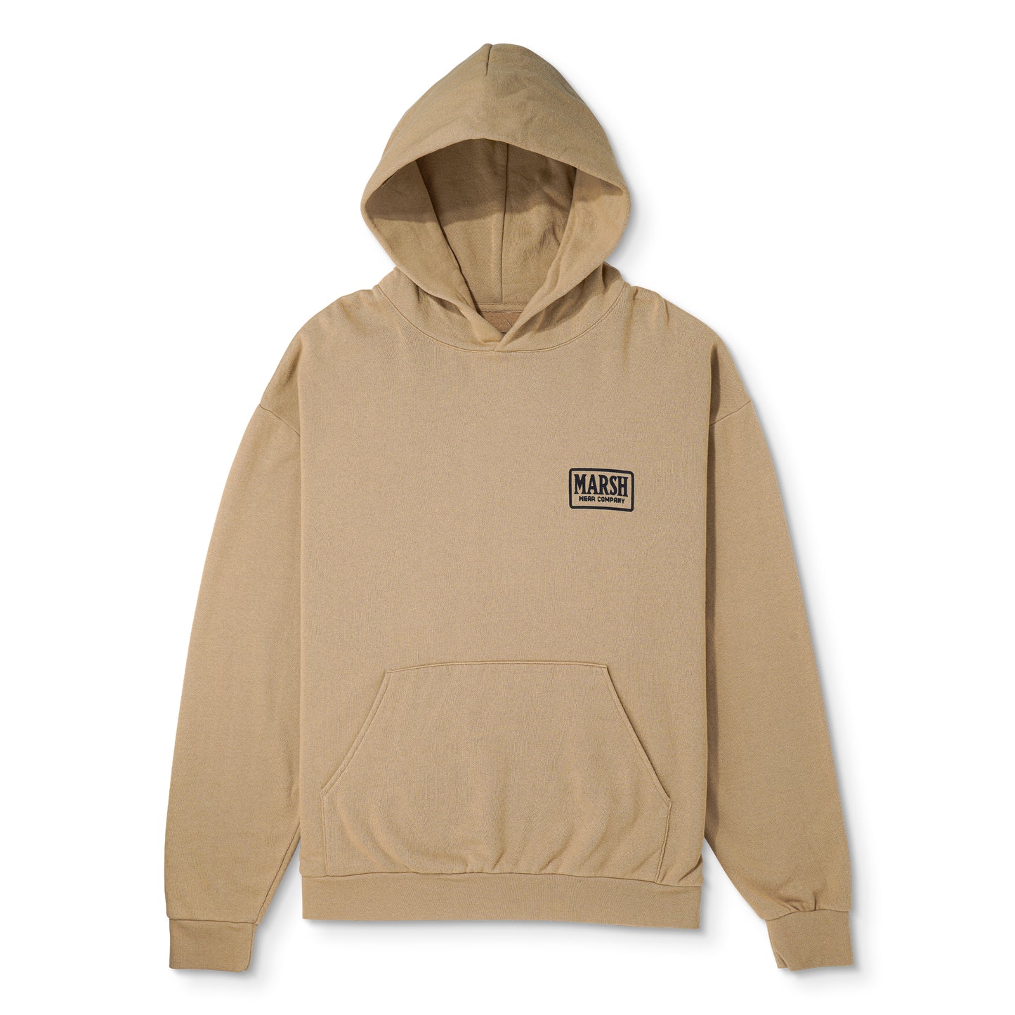 Marsh Badge Hoodie - Sandstone