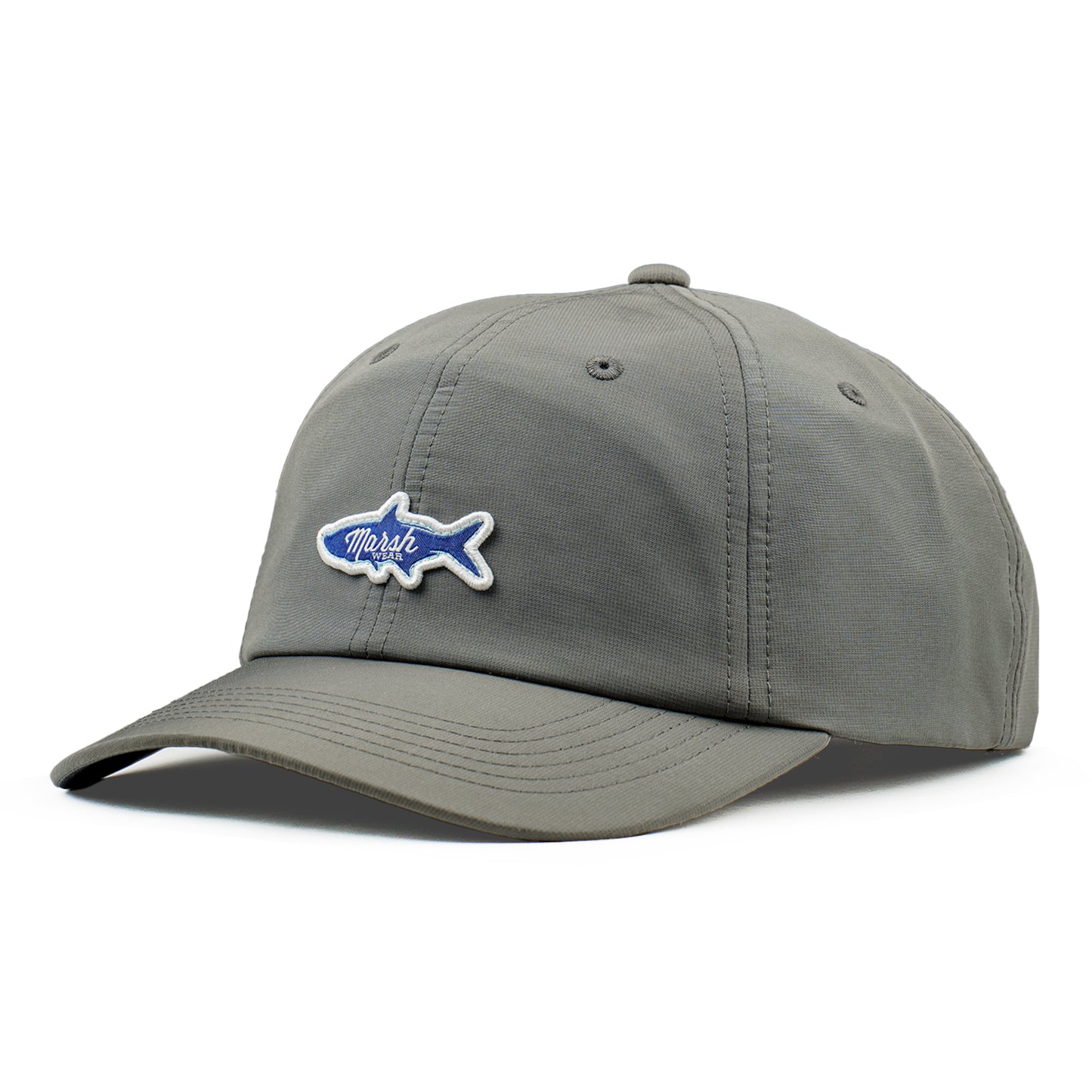 Marsh Wear | Coastal Perf Hat | Charcoal
