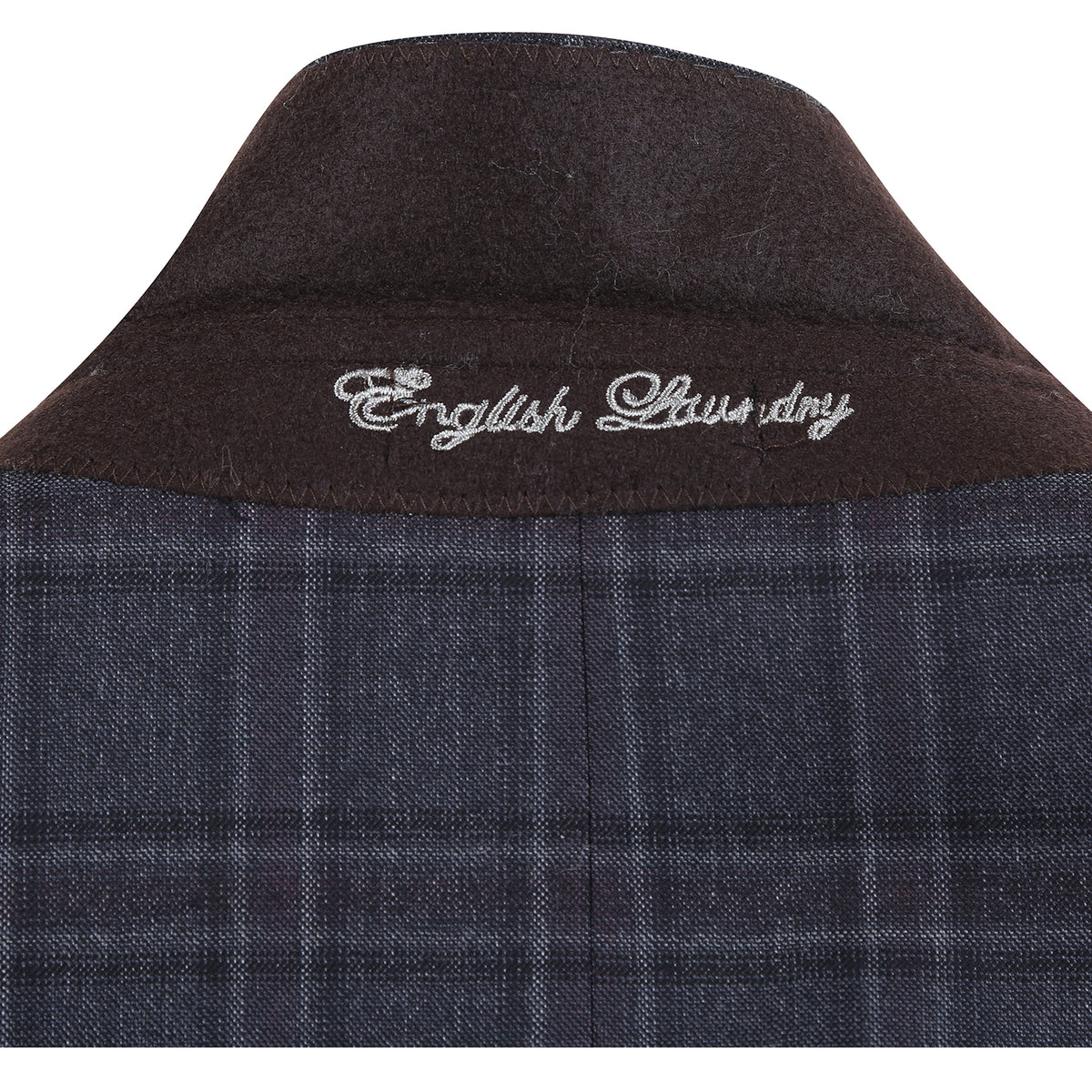 English Laundry | Slim Suit | Charcoal & Burgundy