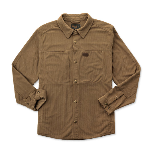 Marsh Delano Cord Shacket - Malt Ball