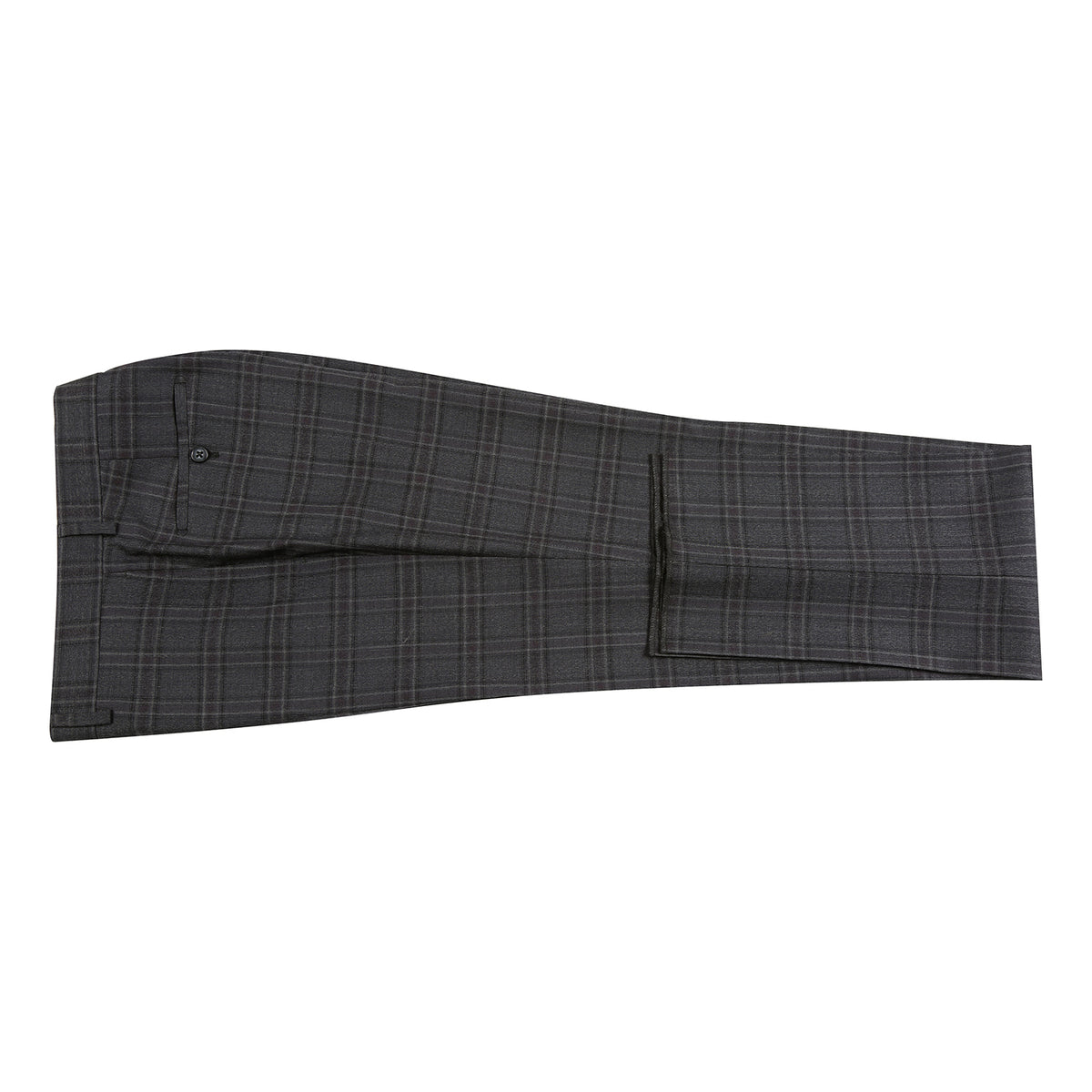 English Laundry | Slim Suit | Charcoal & Burgundy